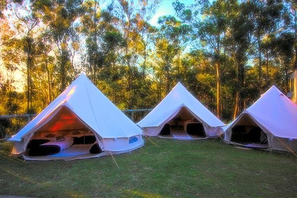 Glamping tent packages